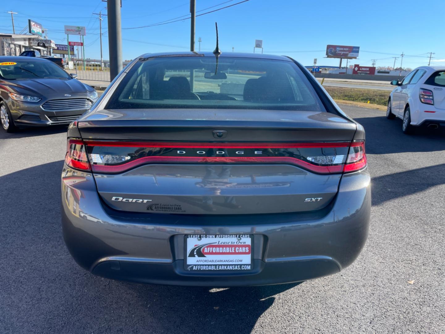 2016 Gray Dodge Dart (1C3CDFBB9GD) with an 4-Cyl MltAr Tgrshrk 2.4L engine, Manual, 6-Spd transmission, located at 8008 Warden Rd, Sherwood, AR, 72120, (501) 801-6100, 34.830078, -92.186684 - Photo#6